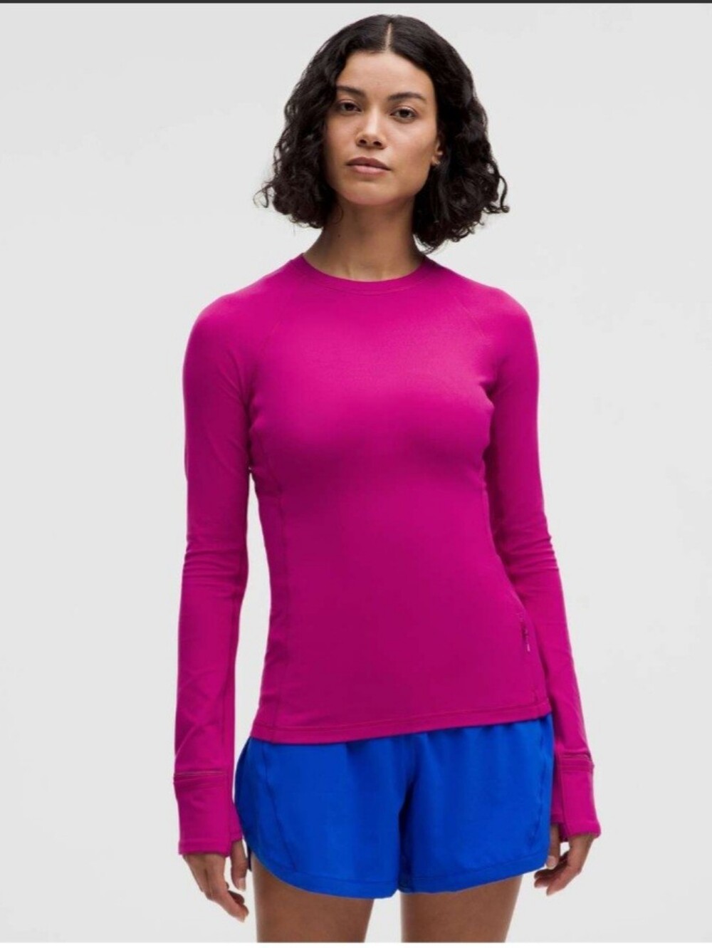 Lululemon Its Rulu Long-Sleeve Shirt *Updated/Ripened Raspberry Size XS